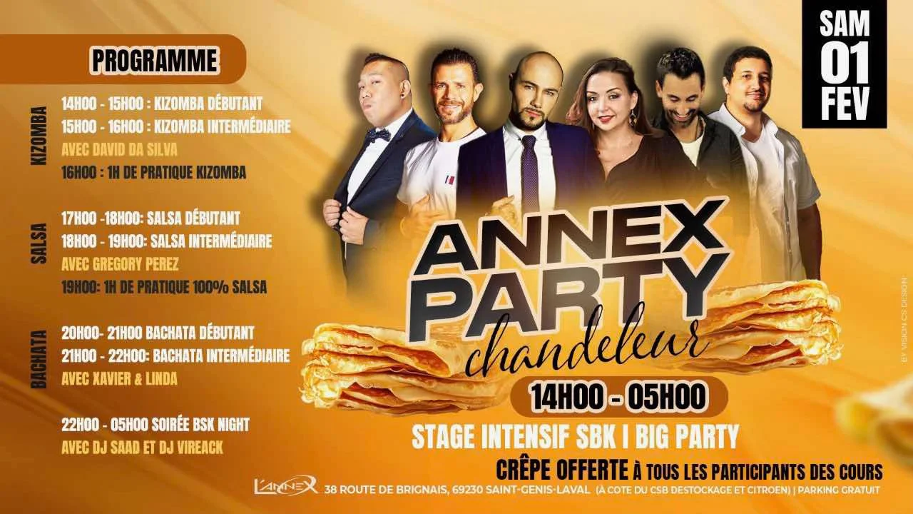 ANNEX Chandeleur Party